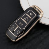 Gold TPU Car Key Cover For Ford Key Protect Case