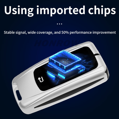 MH10 Universal Modified Remote Smart LCD Key Display Car Key Keyless Go Multiple languages
