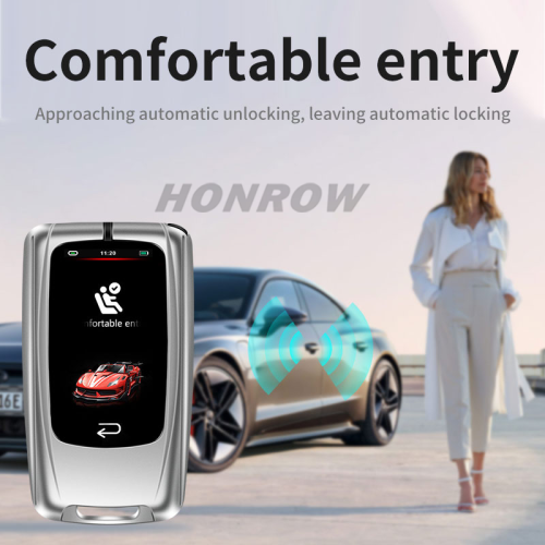 MH10 Universal Modified Remote Smart LCD Key Display Car Key Keyless Go Multiple languages