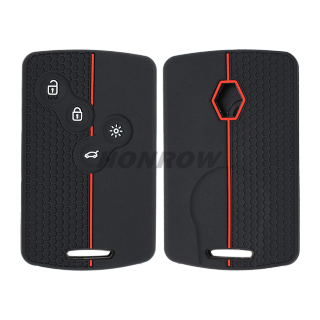 For Renault 4 button silicon case  MOQ:5PCS