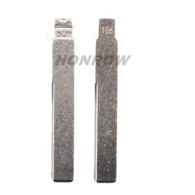 Car Key Blank 186# KD Key Blade VVDI Flip Remote Blade Head for JAC J7 for KEYDIY Xhore Flip Remote