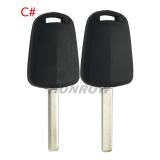 For Opel transponder key shell please choose the key type