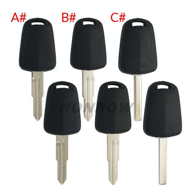 For Opel transponder key shell please choose the key type