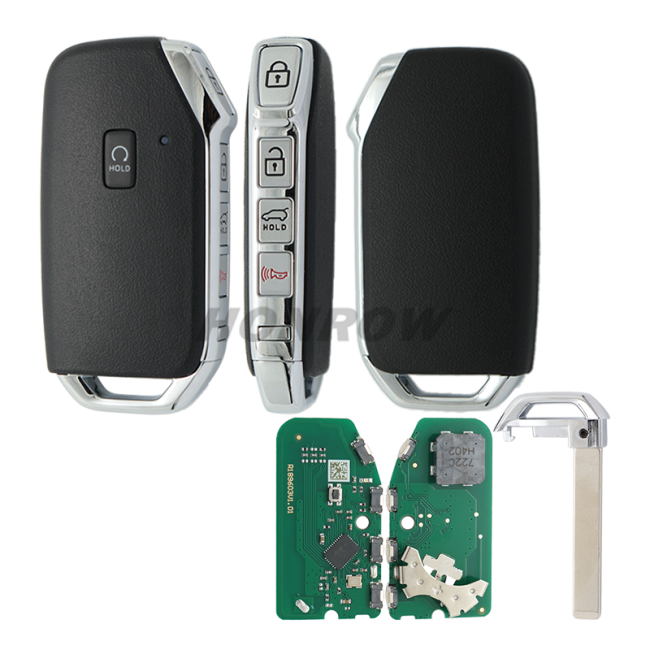 For Kia 4+1 button smart key with AES 6A 433Mhz P/N : 95440-Q5010