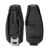 For VW Touareg 3+1 button  keyless go smart key remote key with ID46 PCF7945AC Hitag（VGA） 315MHZ