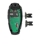 For VW Touareg 3+1 button  keyless go smart key remote key with ID46 PCF7945AC Hitag（VGA） 315MHZ