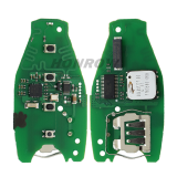 For VW Touareg 3 button  keyless go smart key remote key with ID46 PCF7945AC Hitag（VGA） 868MHZ