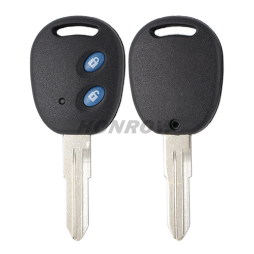 For Chevrolet 2 button remote key blank with left Blade (No Logo)