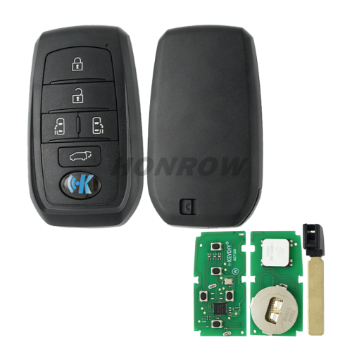 Universal KEYDIY ZB35-5 KD Smart Key Remote for KD-X2 KD MAX Car Key Remote Fit More than 2000 Models 