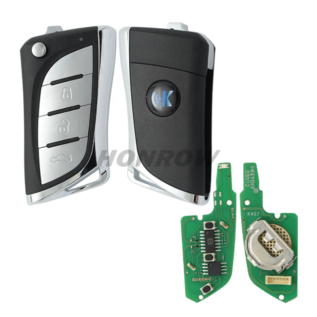 KEYDIY Remote key 3 button  B24-3 for KD900 KDX2 KD MAX  to produce any model rmeote