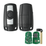 For BMW 3 button KEYLESS remote key for bmw 1、3、5、6、X5，X6，Z4 series with 433MHZ