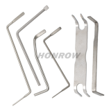 HUK 33PCS/SET Tension Wrench Locksmith Replacement Turning Tool / Double Head Tension Wrench Combination Llocksmith Tool