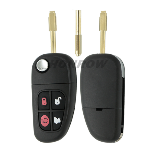 For Fo 4 button remote key blank