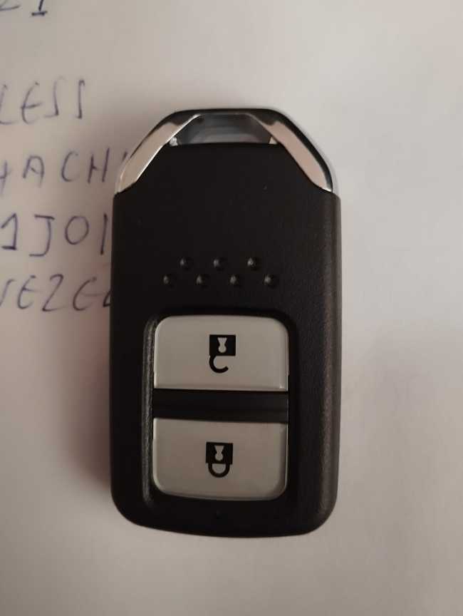 For Hon 2 buttons Smart + Keyless with 313.8MHZ 4A Chip for Honda 2021   Model: TWB1J0118     XRV,HRV, Vezel