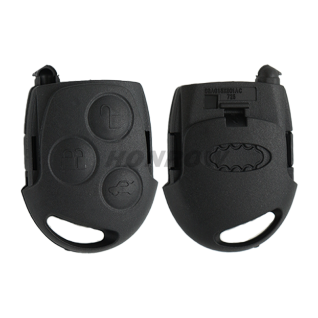 For Fo 3 Button remote key blank