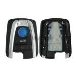 For Aftermarket BMW Smart Remote Car Key Shell Fob Case 4 button With Key Blade
