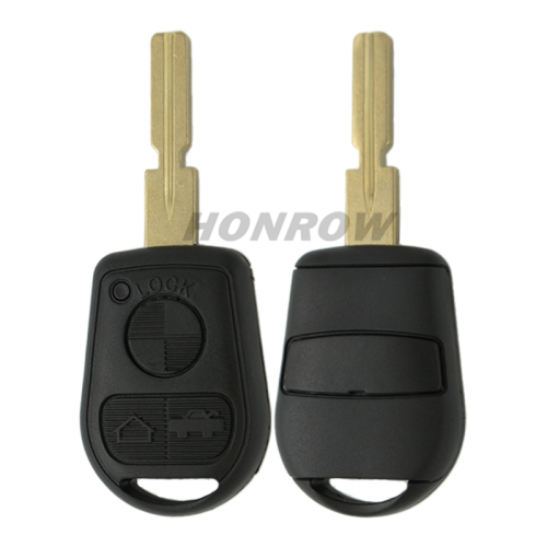 For BM 3 button Remote key shell with 4 track blade (new style)