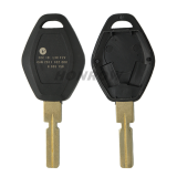 For BM 3 button remote key shell  with 4 track