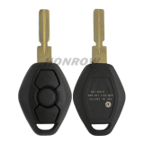 For BM 3 button remote key shell  with 4 track