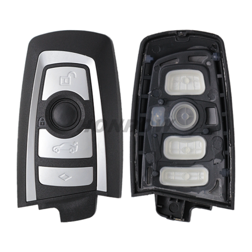 For BM 7 series 4 button remote key blank Without Key Blade