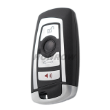 For BMW 7 series 3+1 button  remote key blank with Key Blade