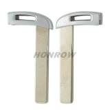 For BMW 7 series 4 button remote key blank with blade Removable battery back cover