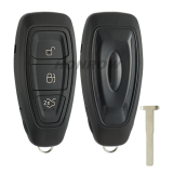 For Fo 3 button  remote key shell with  T type blade