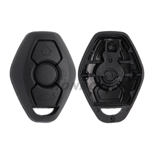 For BM 3 button remote key shell  with 2 track