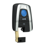 For Aftermarket BMW Smart Remote Car Key Shell Fob Case 4 button With Key Blade