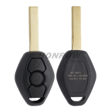 For BM 3 button remote key shell  with 2 track