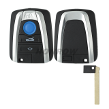 For Aftermarket BMW Smart Remote Car Key Shell Fob Case 4 button With Key Blade