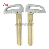 For Hyundai remote key Blade，please choose the key blade type.