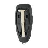 For Fo 3 button  remote key shell with  T type blade