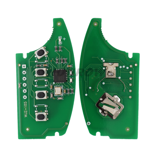 For Hyudai 3+1 button remote key with 433Mhz