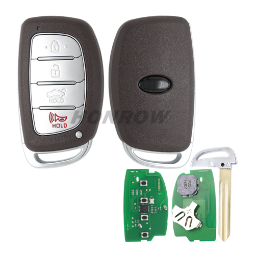 For Hyundai 4 button Remote key with 433MHz 4A Chip P/N: 95440-R1100