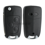 For Fo 3 button flip remote key blank