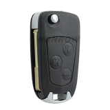 For Fo 3 button flip remote key blank
