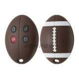 For Fo 4 button remote key blank