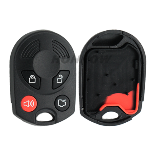 For Ford 4 button remote key blank(2 parts)