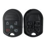 For Ford 3/4/5 button remote key blank