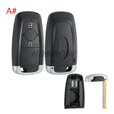 For Ford 2/3 button remote key shell with blade