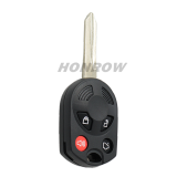 For Ford 4 button remote key blank(2 parts)