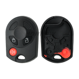 For Ford 2+1/3+1 button remote key blank(3 parts)