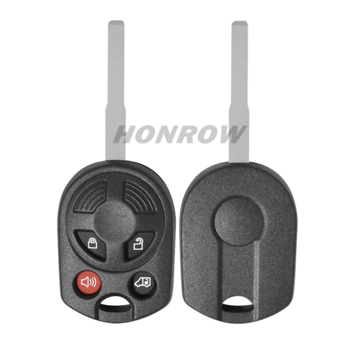 For GTL Ford 4 buton remote key shell with H72 key blade enhanced version