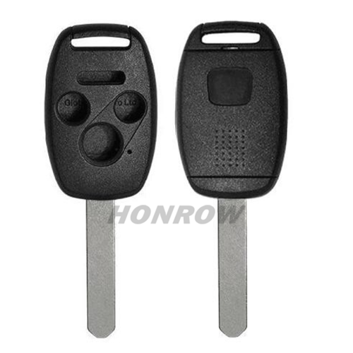 For GTL high quality Honda 3+1 button remote key blank（no chip groove place) enhanced version