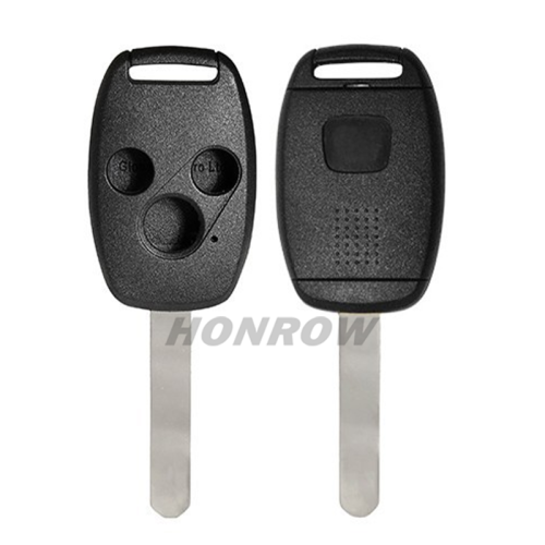 For GTL high quality Honda 3 button remote key blank（no chip groove place) enhanced version
