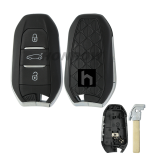 For Citroen DS 3 button remote key blank with HU83 Key blade