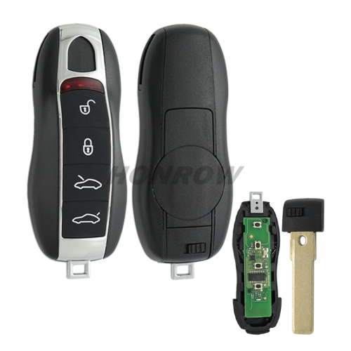 KYDZ For Porsche 4 button keyless  remote key with PCF7953PC1800 Chip 434mhz