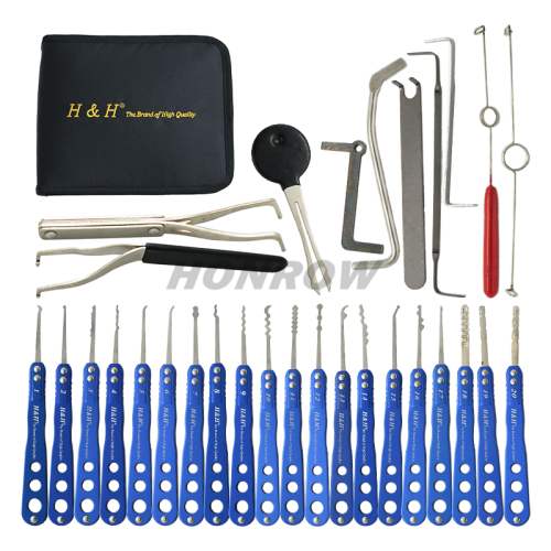 For Champion series （House lock and car lock）stainless pick set  30-in-one