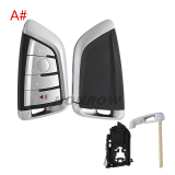 For BMW G Series 4 button Car Remote Key Shell